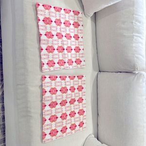 2 brand new gorgeous watercolor pillow covers! Never used!!